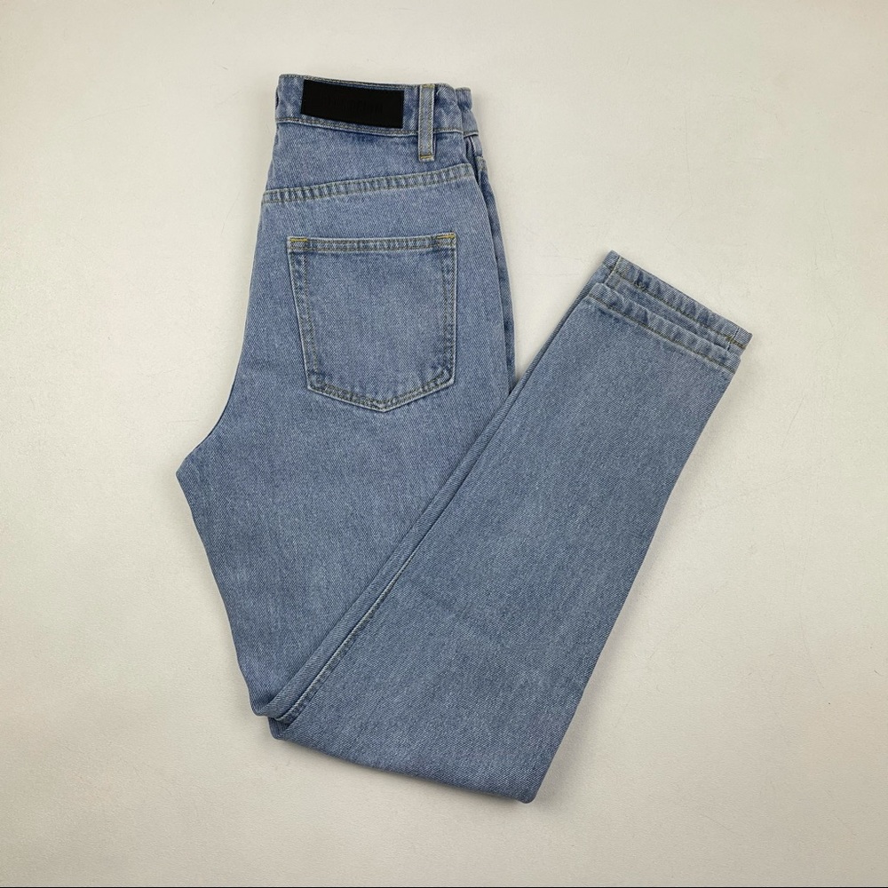 VTG BLCK DENIM High Waist wedgie fit Jeans - Picture 3 of 15